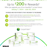 CooperVision Biofinity Energys Rebate Form 2024